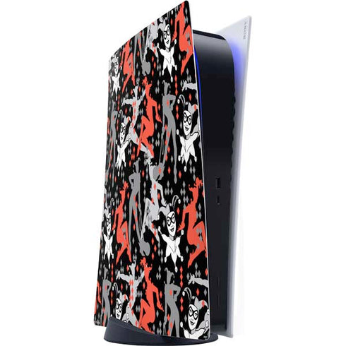 DC Comics Harley Quinn All Over Print PS5 Digital Edition Console Skin